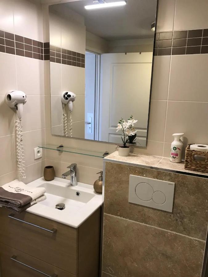 Cote D'Azur Joli Studio 50M Plage, Climatisation , Parking. Вильнёв-Лубе Экстерьер фото